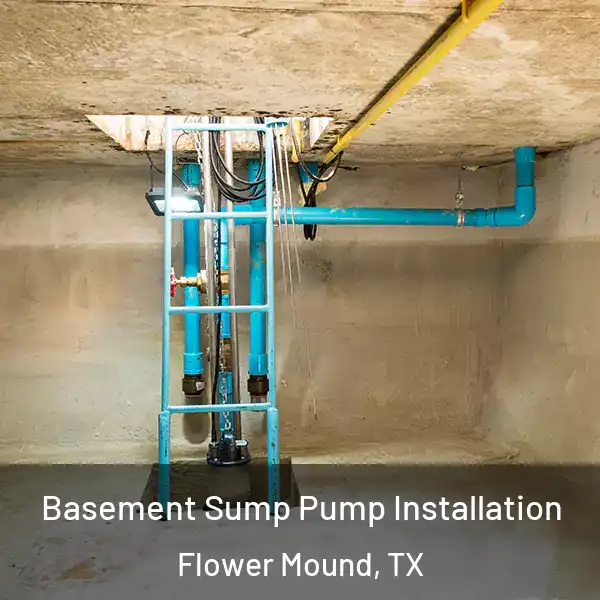  Basement Sump Pump Installation Flower Mound, TX