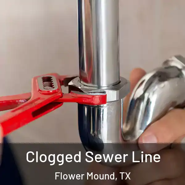  Clogged Sewer Line Flower Mound, TX